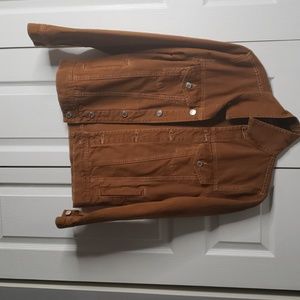 Tan Jean jacket